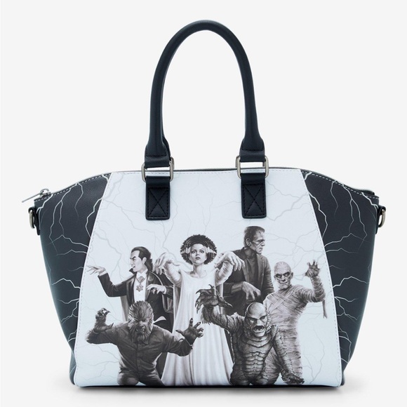 Loungefly Universal Monsters glow in the dark bag - Picture 1 of 5